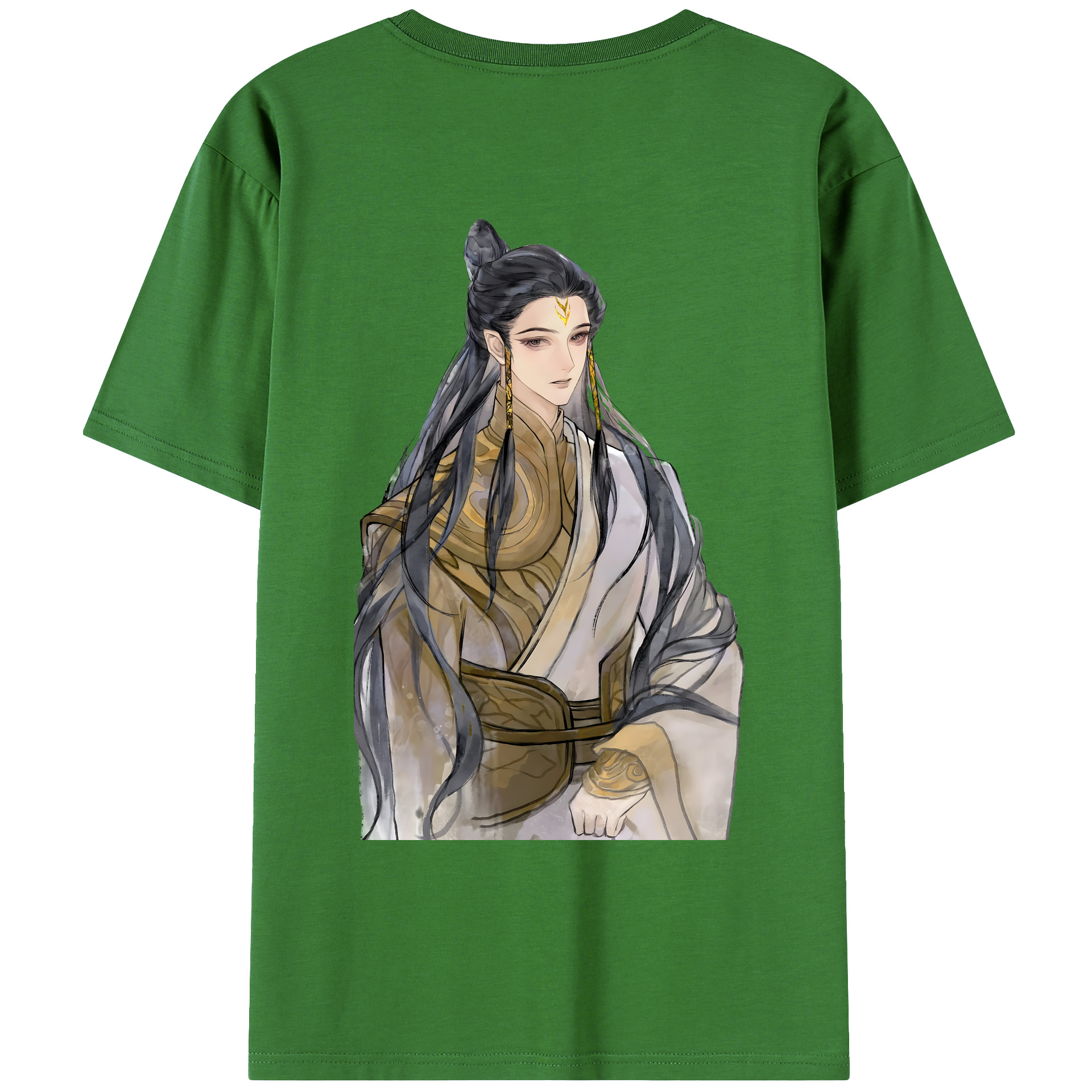 （画像用） Ne Zha 2 ナタ 魔童の大暴れ レディース半袖Tシャツ(バックプリント)